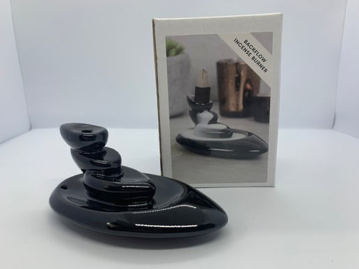 Pebble Back-flow Burner