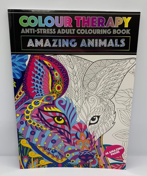 Colour Therapy Amazing Animals