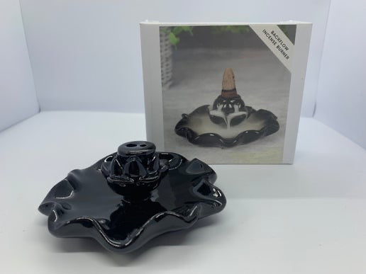 Lotus Flower Back-flow Incense Burner