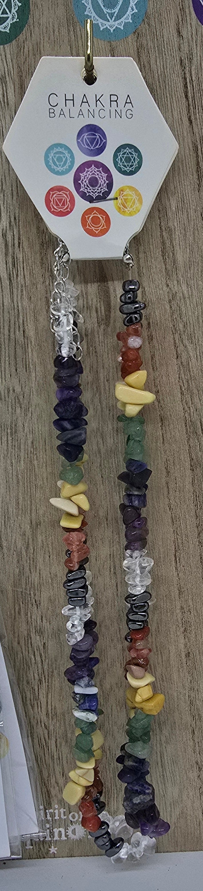 Chakra Small Stone Chip Necklace