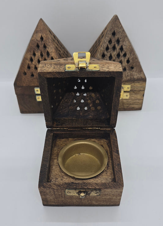 Pyramid Incense Burner