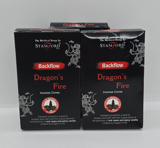 Stamford Dragon's Fire Backflow Cones
