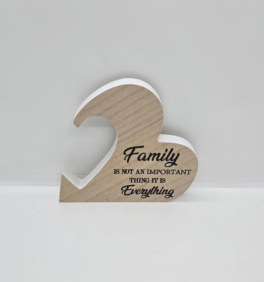 Family Sentiment Heart